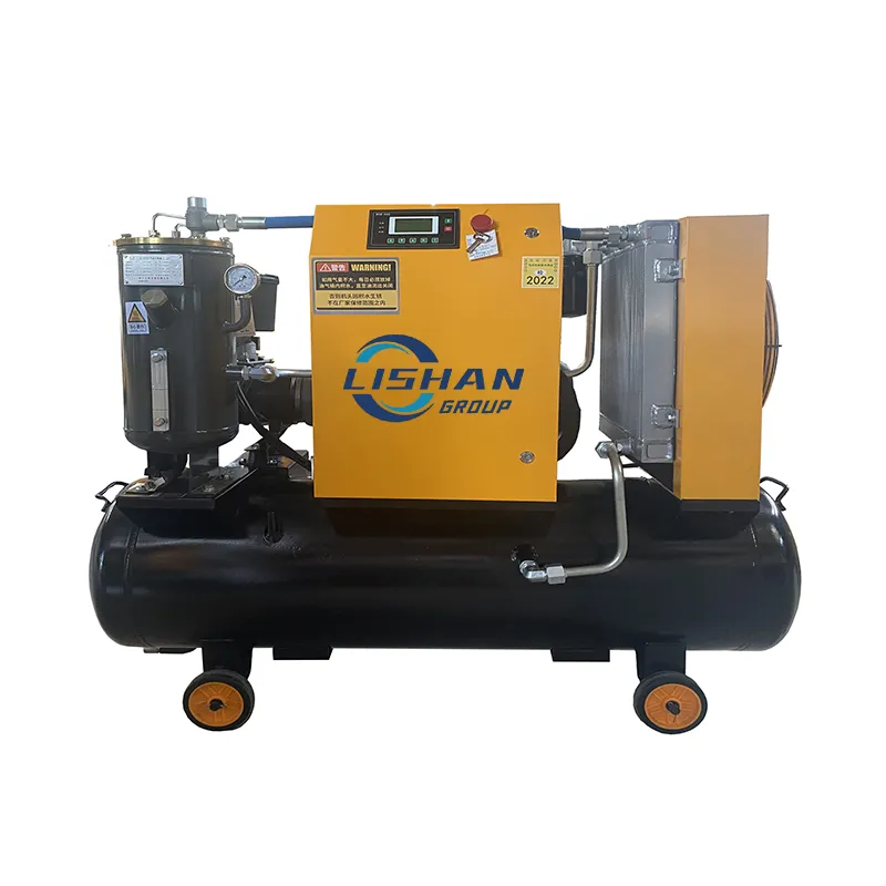 11kW Magnet Parhaol Amledd Amrywiol Cywasgydd Aer Sgriw